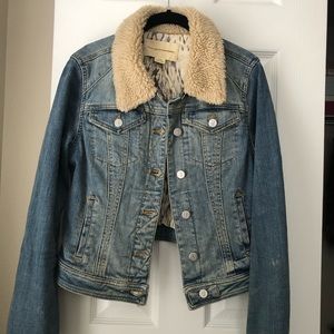 ANTHROPOLOGIE Pilcro and the Letterpress Jean Jacket